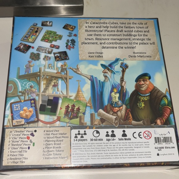 Catacombs Cubes Board Game NEW and SEALED Fantasy - Picture 3 of 6